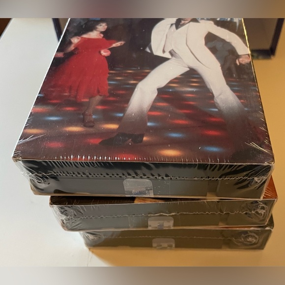 NEW John Travolta Collection - Grease, Urban Cowboy, Saturday Night Fever [VHS] - Picture 7 of 8